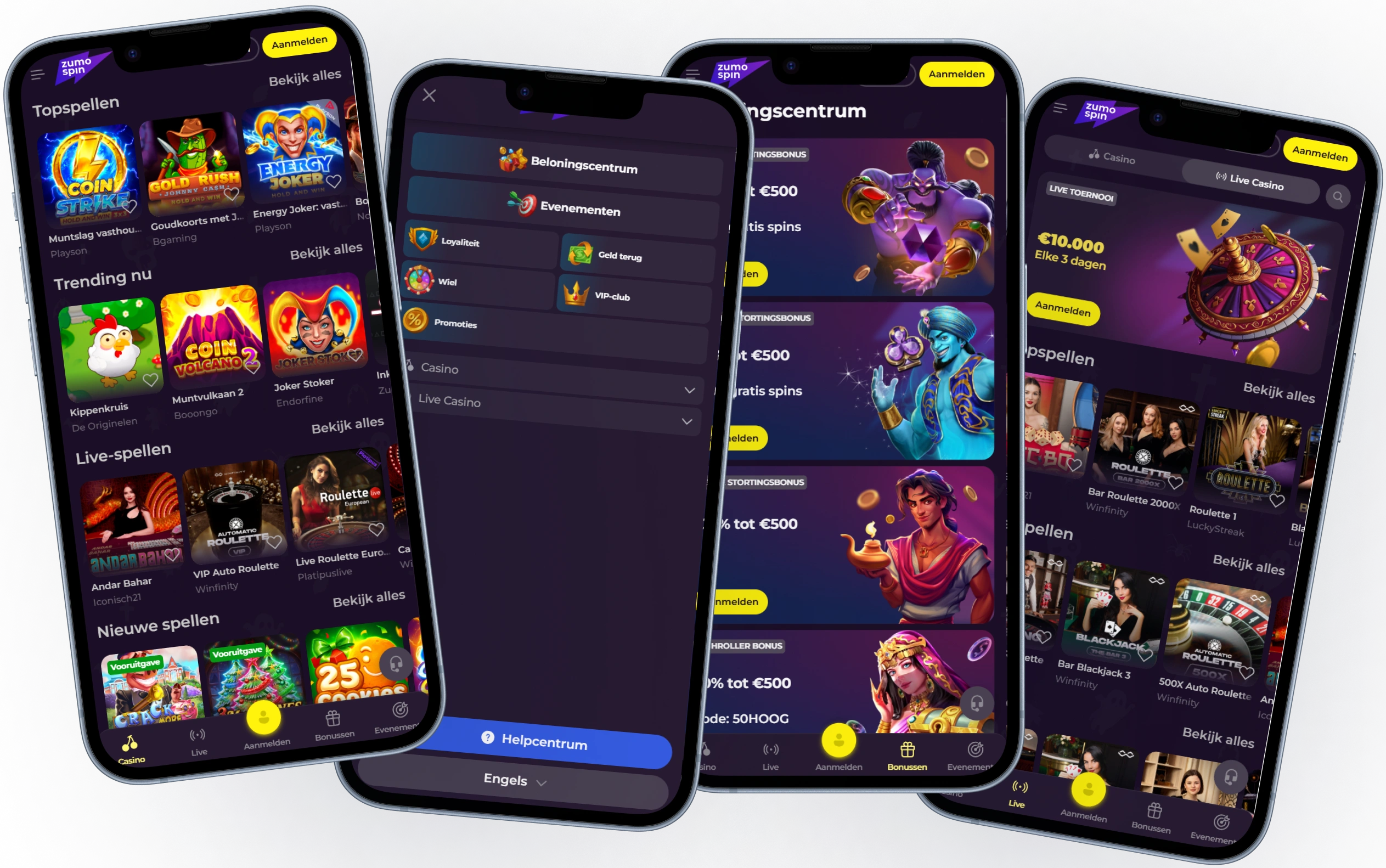 Zumospin Casino App en Mobiel Gebruik
